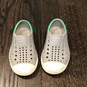 Natives water shoes size 6